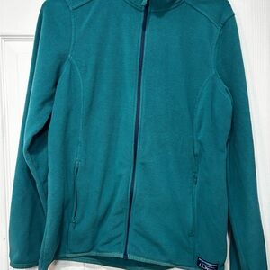 L.L. Bean Turquoise Fleece Jacket